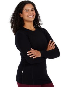 Microweight Women's Wool Long Sleeve Shirt - Woolverino