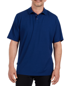 Microweight Men's Wool Polo -  Woolverino