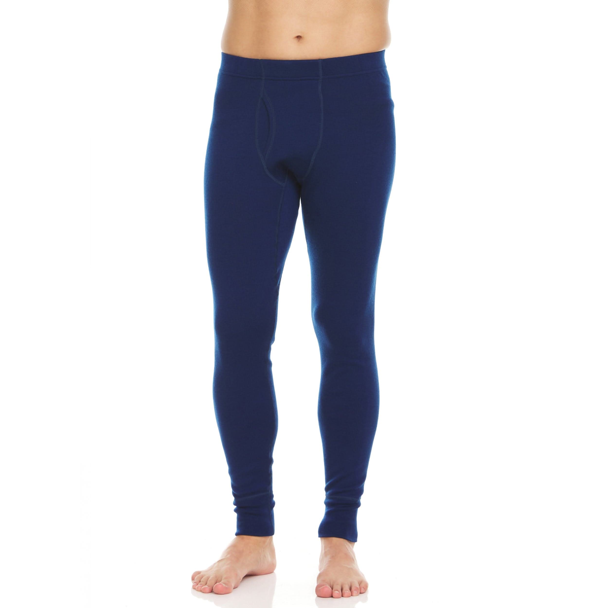 Heavyweight Men's Wool Bottom Base Layer - 100% Merino Wool