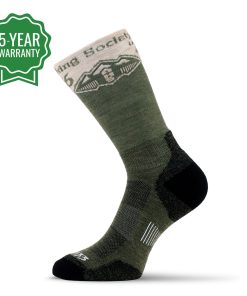 American Hiking Society Merino Wool Socks - Micro Cushion Boot