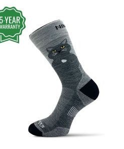 Nimbus Cat Merino Wool Socks - Micro Cushion Boot