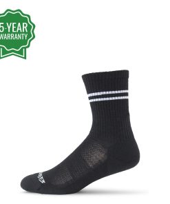 Microweight Cushion - Rib Knit Crew Wool Socks Mountain Heritage